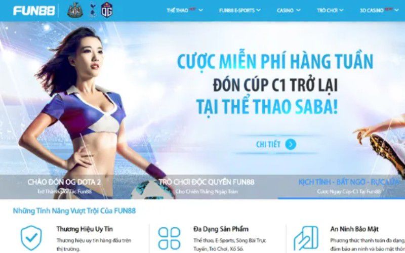 Thư viện game được xếp hạng Fun88 đa dạng đến mức nào? - Fun88
